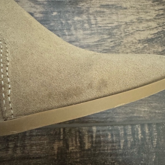 Joie Size 8‎ Wevenly Tan leather Chunky Block Heel Pump Shoe - Picture 9 of 12